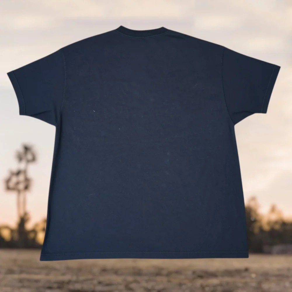 Represent Graffiti Logo Graphic T-Shirt Navy